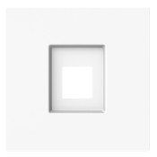 Tapa cargador USB Niessen 8985 BT blanco mate serie Alba