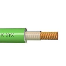 Cable unipolar libre de halógenos 1x6mm RZ1-K 0.6-1kv