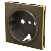 Tapa enchufe Schuko 8588 OE Niessen Sky oro