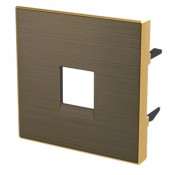 Tapa toma teléfono 8517 OE Niessen Sky oro envejecido