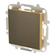 Tapa ciega 8500 OE Niessen Sky oro envejecido