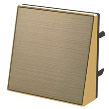 Tapa salida de cables 8507 OE Niessen Sky oro envejecido