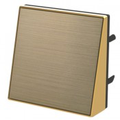 Tapa salida de cables 8507 OE Niessen Sky oro envejecido