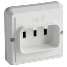 Base enchufe Solera 6827 bipolar toma tierra 25a 250v