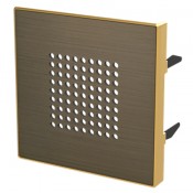 Tapa timbre altavoz zumbador Niessen Sky 8529 OE oro envejecido