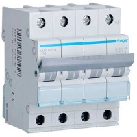 Automático magnetotérmico Hager MUN632A 3P+N 32A