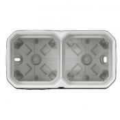 Caja superficie Legrand estanca 069690L 2 elementos blanco