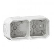 Caja superficie Legrand estanca 069690L 2 elementos blanco