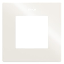Marco Icon 1 elemento blanco Simon 27000610-090