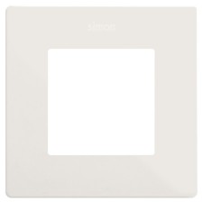 Marco Icon 1 elemento Simon 27000610-190 blanco mate