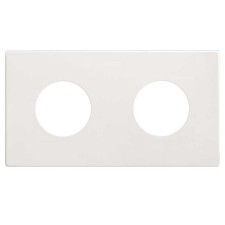 Marco 2 elementos Clean Simon 27110620-190 blanco mate