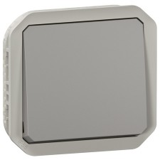 Conmutador modular Legrand Plexo 069511L gris