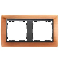 Marco cobre viejo 2 elementos simon 82824-36