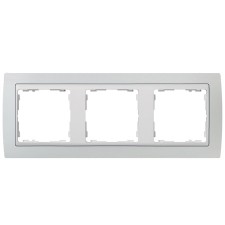 Marco Gris blanco 3 elementos 82631-33 serie 82 Simon