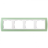 Marco Verde pastel 4 elementos 82641-65 serie simon
