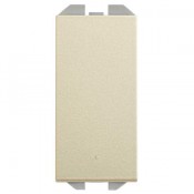 Interruptor estrecho pulsante Simon 20001101-094 color cava