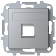 Tapa toma informatica con persiana 8518.1 pl plata niessen sky