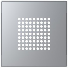 Tapa timbre zumbador 8529 pl plata niessen sky