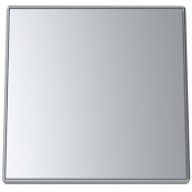 Tapa salida cables 8507 pl plata  niessen sky