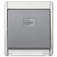 Tecla estanca simple Simon 44 serie Aqua 4400010-035
