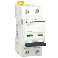 Automático magnetotérmico A9K17206 2P 6A schneider