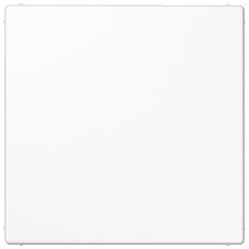Placa ciega con soporte blanco alpino jung ls994bww ls990