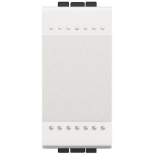 Pulsador de módulo estrecho blanco N4005A BTicino