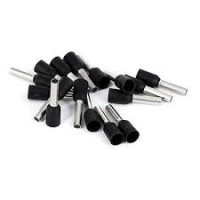 Punteras huecas CEMBRE cable 1.5mm negra bolsa 100 unidades