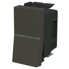 Interruptor 1 módulo Niessen Zenit N2101.51 AN antracita iluminación