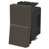 Pulsador estrecho Niessen Zenit N2104.51 AN antracita piloto LED