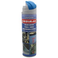 Spray marcador Proiman 900002 Azul 360 500ml color azul