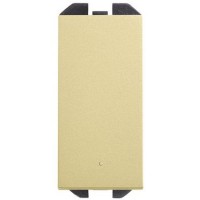 Interruptor unipolar pulsante Simon 20001101-097 bronce
