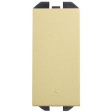 Pulsador neutro estrecho 10AX Simon 20001150-097 bronce