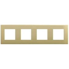 Marco ICON 4 elementos Simon 270 27000640-097 bronce