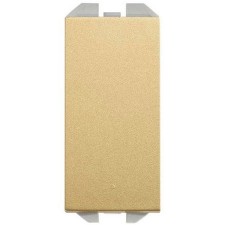 Interruptor unipolar pulsante Simon 20001101-095 oro