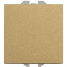 Pulsador neutro ancho Simon 20000150-095 oro