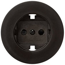 Tapa enchufe Schuko simon 88041-62 marrón