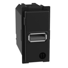 Cargador USB individual Bticino Living Now K4191A 15W 5V