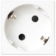 Base Schuko Simon K01/9 serie K45 blanco