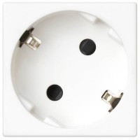 Base Schuko Simon K01/9 serie K45 blanco