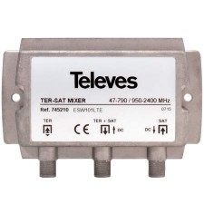 Mezclador terrestre satelite 2e/1s televes 745210