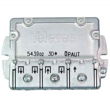 Repartidor 3 salidas EMC 9/8dB PAU 543902 televes