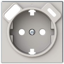 Tapa enchufe schuko Niessen 8588.4 DN Sky Duna con USB + Tipo C