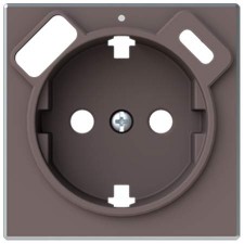 Tapa enchufe schuko Niessen 8588.4 TP Sky Taupé con USB + Tipo C