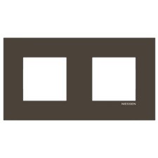 Marco 2 elementos Niessen Zenit S Z2272 AN antracita