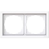 Marco 2 elementos Niessen Vega 8872 BL blanco brillo