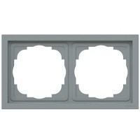 Marco 2 elementos Niessen Vega 8872 GN gris niebla