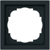 Marco 1 elemento Niessen Vega 8871 NT negro mate