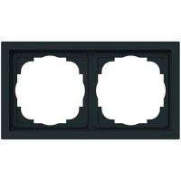 Marco 2 elementos Niessen Vega 8872 NT negro mate