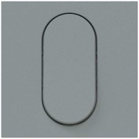 Tecla interruptor conmutador Niessen Alter Vega 8801.08 GN gris niebla